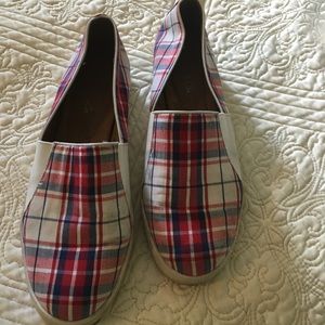 Aero soles casual plaid shoes